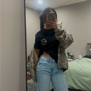 Black Harley Davidson tee